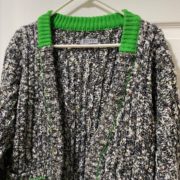 Esprit Gray Size M Women’s Cardga - Picture 3 of 10